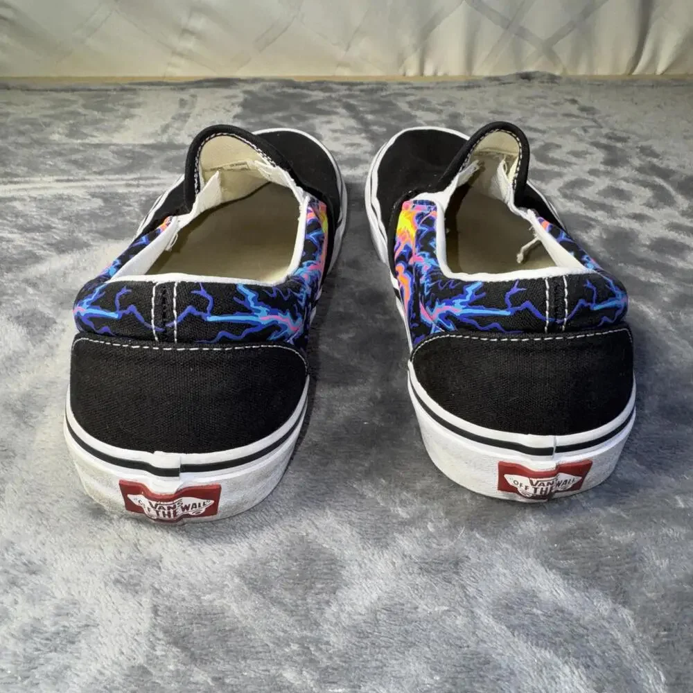 Vans Classic Slip On Electric Flame size 11 mens - Picture 3 of 13